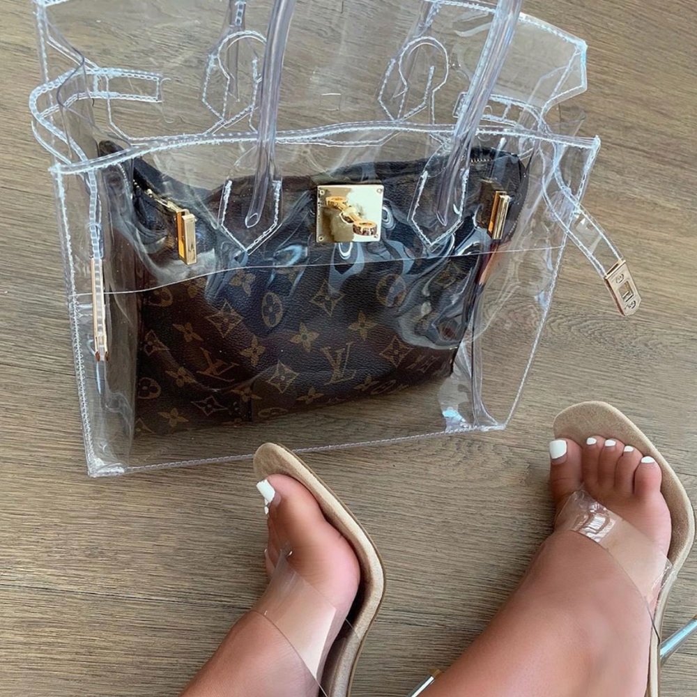 Clear tote bag brand new